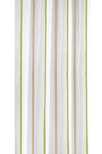 Light decorative curtain MARLON green 135x245