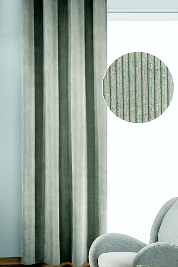 Decorative curtain BRIT light grey 135x245