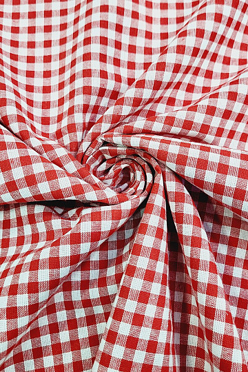Decorative fabric KANAFAS red 0.5x0.5 cm