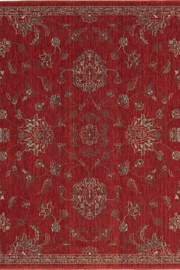 wool carpet DJOBIE classic red