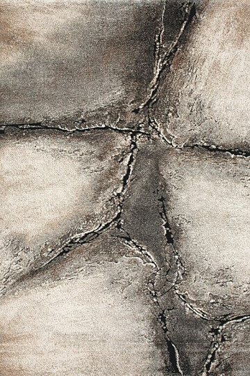 Modern piece rug SAHARA gray