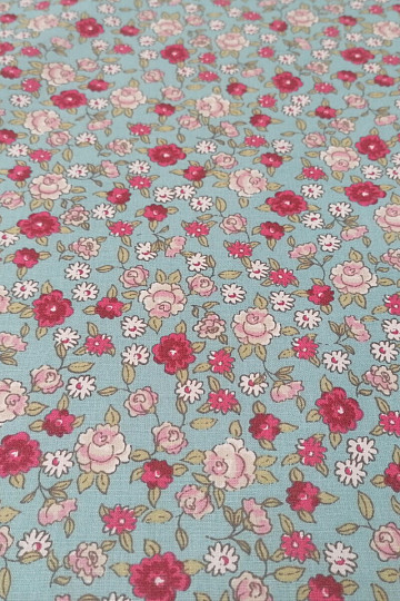 Decorative fabric SARINA blue-turquoise