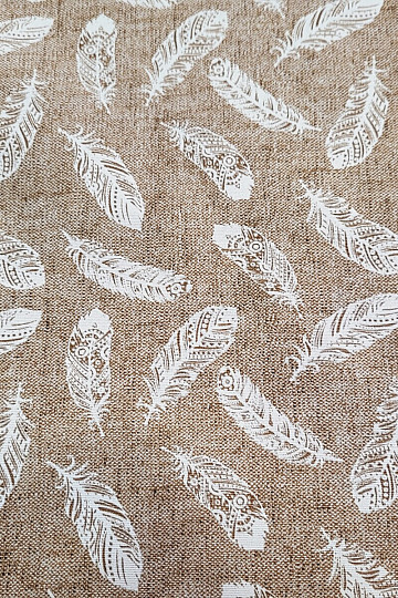Decorative fabric ART FEATHER