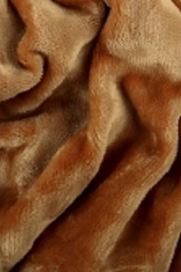 Microflannel sheet SLEEP WELL ocher