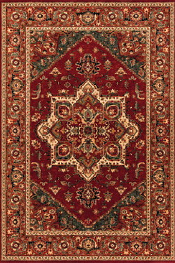 Luxurious woolen carpet KASHQAI 4354/300