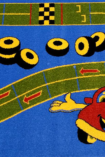 Children carpet RACING TRACK