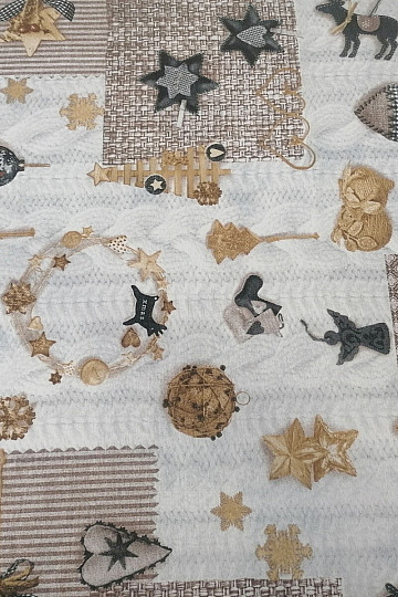 Decorative fabric NEVADA gray