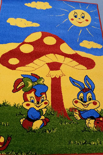Children carpet RABBITS
