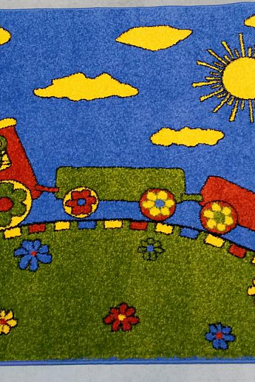 Children's piece rug LOCOMOTIVE! Last piece !