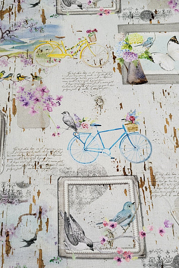 Decorative fabric ROMANTIC I digital