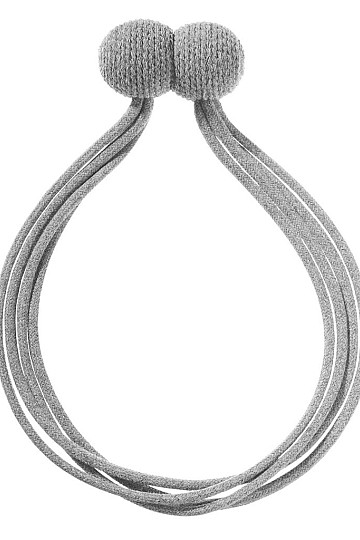 Tieback magnet DECO 21051 gray