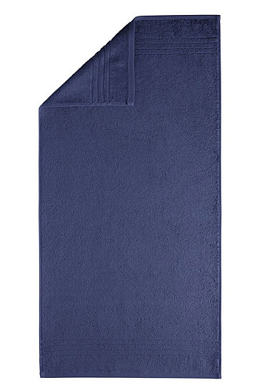 Luxury towel and bath towel MADISON 385 dark blue
