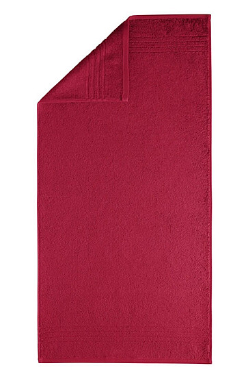 Luxury towel and bath towel MADISON 279 red