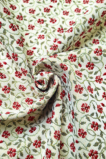 Tapestry fabric VINTAGE FLOWERS