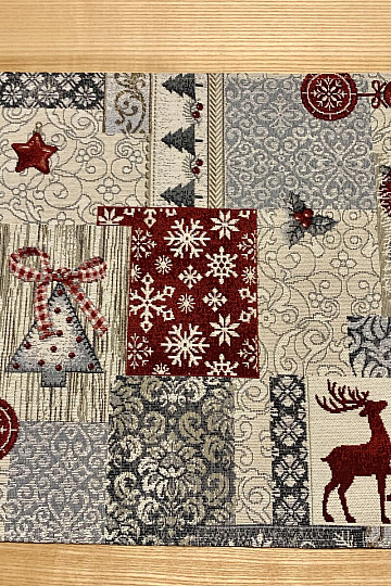 Place setting MODERN CHRISTMAS