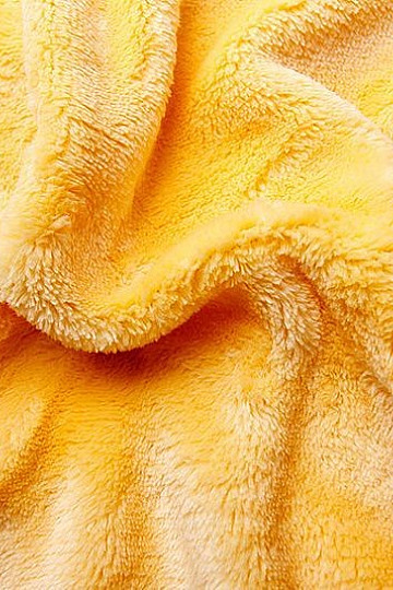Micro flannel sheet SLEEP WELL yellow