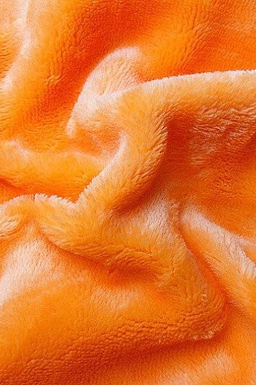 sheet microflannel SLEEP WELL orange