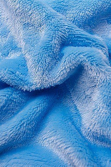 Microflannel sheet SLEEP WELL St. blue