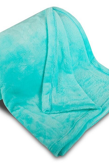 DARK TURQUOISE MICROFLANNEL blanket