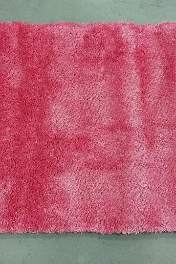 Pink piece carpet SHAGGY AFRIGO gloss