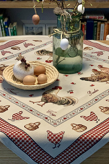 Tapestry tablecloth and scarf FARMA