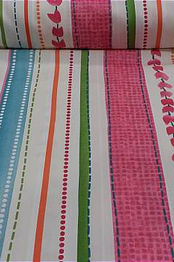 Decorative fabric RAYA pink