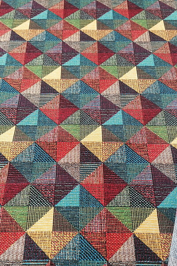 RUBIK MULTICOLOR decorative fabric