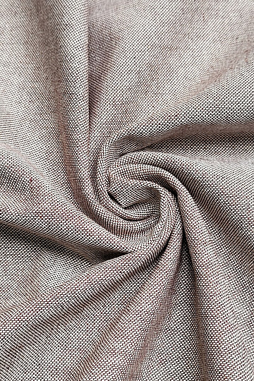 Decorative fabric LINEN PASTEL brown 55