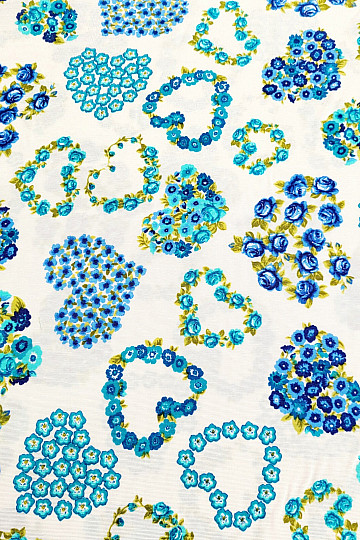 Decorative fabric AROAN blue