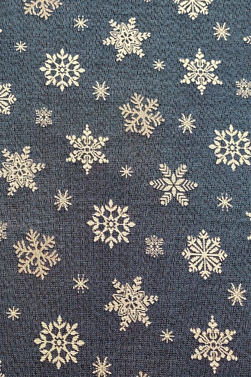 Tapestry fabric FLAKE BLUE