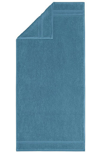 Luxury towel and bath towel MANHATTAN GOLD 366 grey-blue