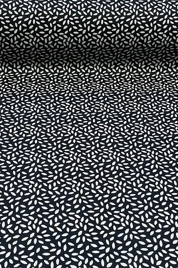 Cotton fabric STILI marine blue