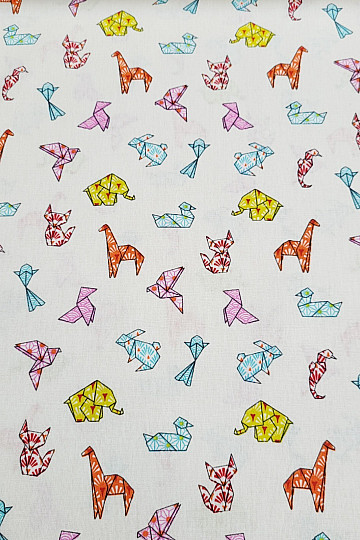 Decorative fabric ORIGAMI