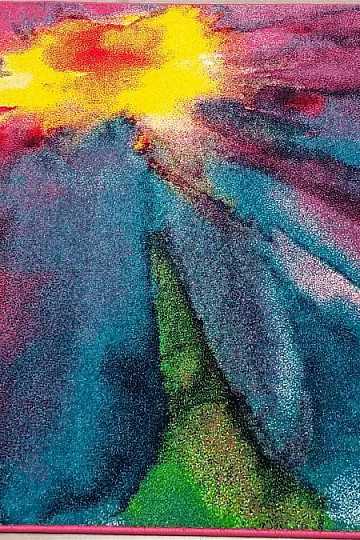 Carpet MULTI COLOR Flower