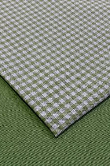 Unicolored decorative fabric LISO 603 green