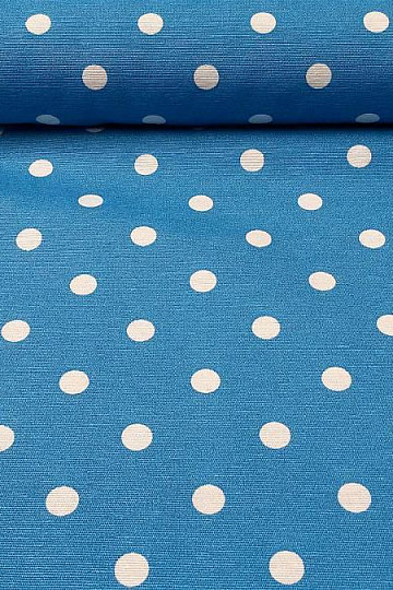 Decorative fabric dot NEO 606 petrol blue