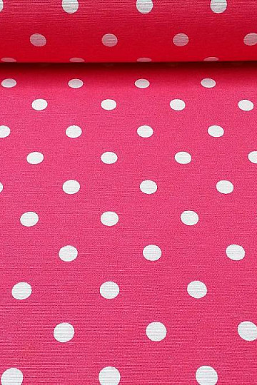 Decorative fabric dot NEO pink 304