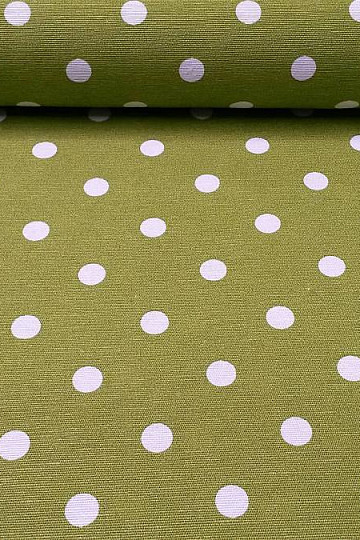 Decorative fabric dot NEO green 706