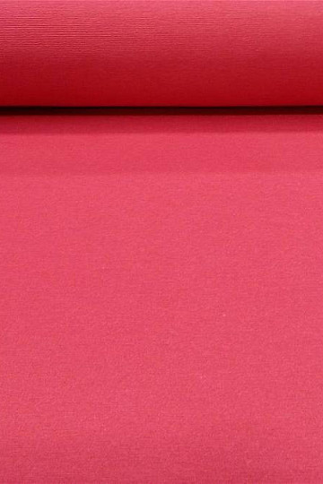 Unicolored decorative fabric LISO 302 red