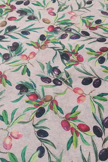 Decorative fabric VERCORS OLIVE