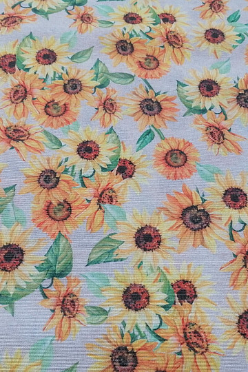 Decorative fabric SUNFLOWER ROSANS