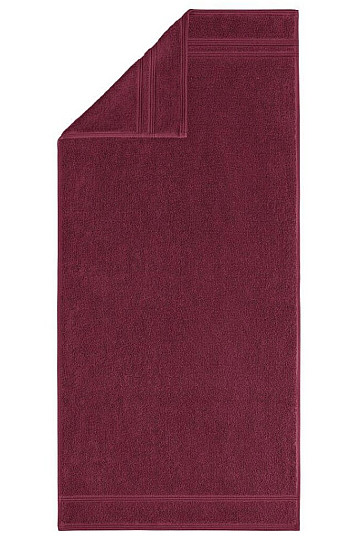Luxury towel and bath towel MANHATTAN GOLD 291 burgundy
