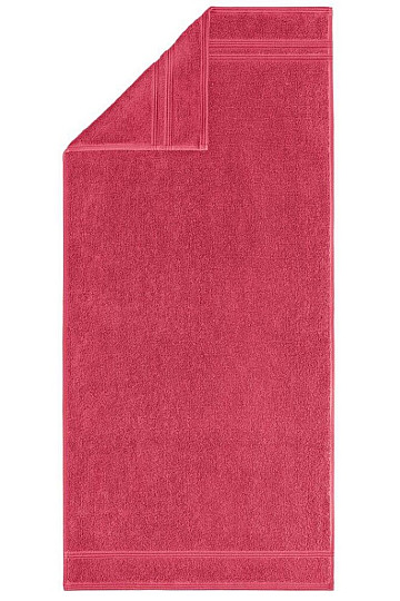 Luxury towel and bath towel MANHATTAN GOLD 221 red