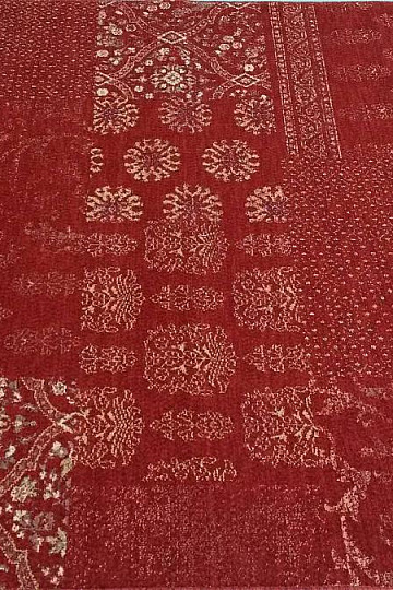 Luxurious woolen carpet DJOBIE PATCH red