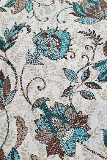 Decorative fabric  DORKA turquoise