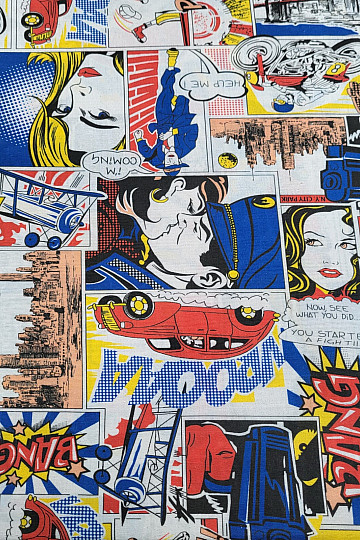 Decorative fabric KOMIKS ROY