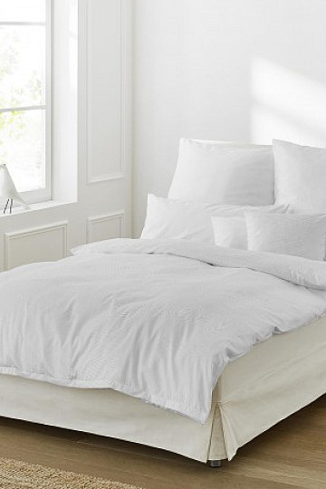 IRISETTE beddings BIO COTTON ASPEN 8740-12 snow