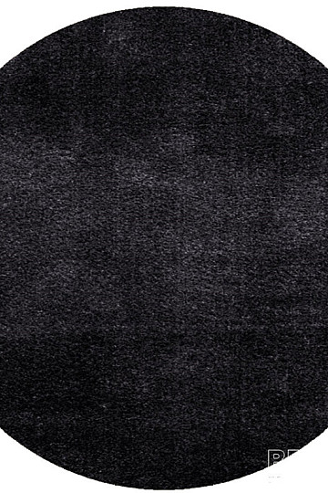 Round carpet SHAGGY GALA dark. chocolate