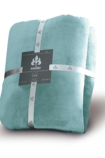 Soft blanket RELAX 22 TURQUOISE