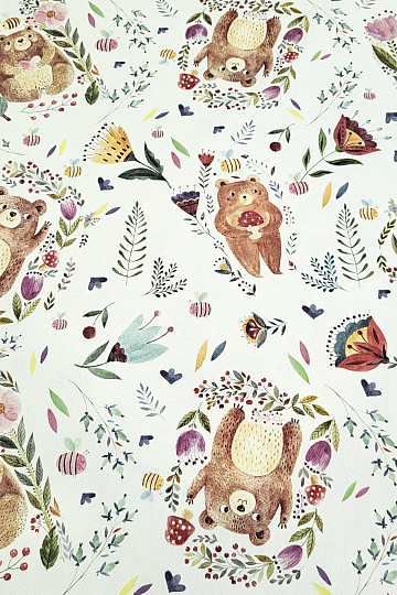 Children&#39;s decorative fabric BEAR